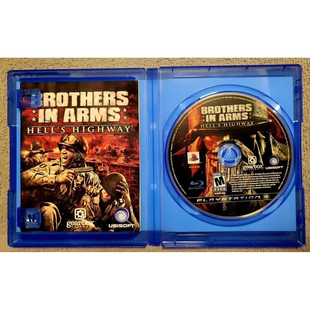 Brothers in Arms: Hell's Highway - PlayStation 3 (Blue)
